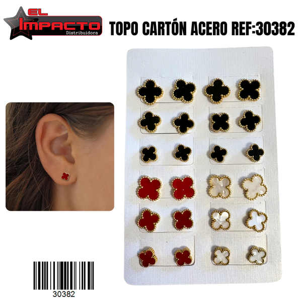TOPO CARTÓN ACERO x12 30382