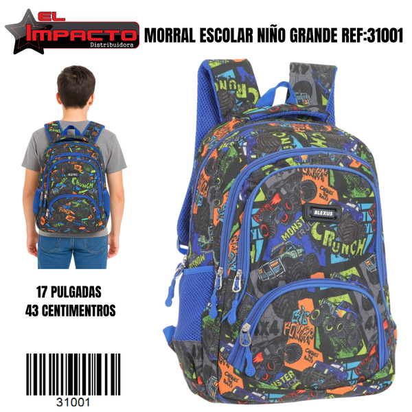 MORRAL ESCOLAR NIÑO GRANDE 31001