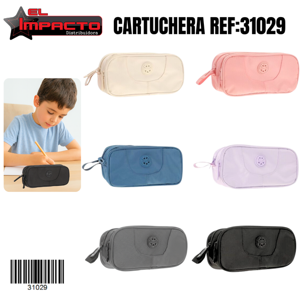 CARTUCHERA ELEGANCE 31029