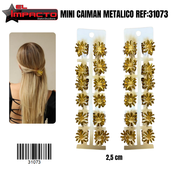 MINI CAIMAN METALICO 31073