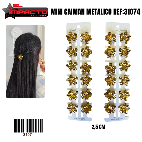 MINI CAIMAN METALICO 31074
