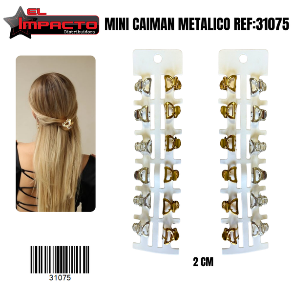 MINI CAIMAN METALICO 31075