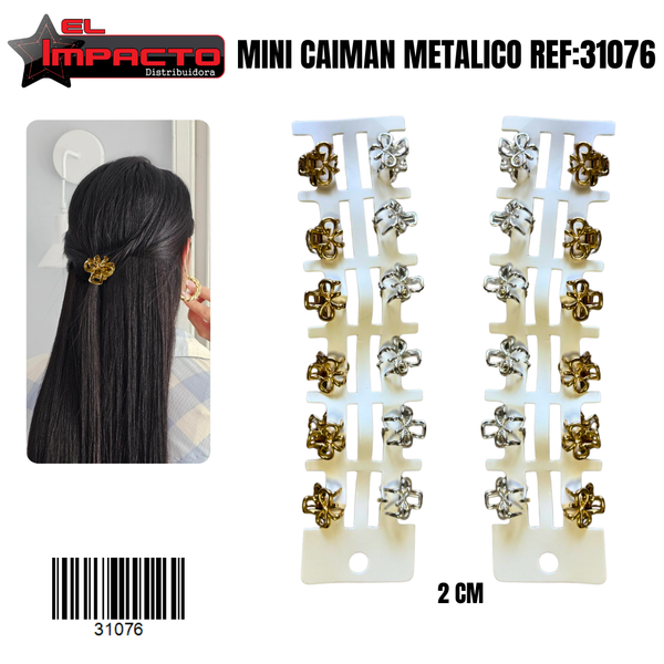 MINI CAIMAN METALICO 31076