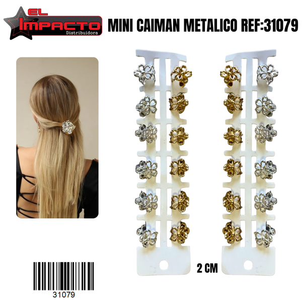 MINI CAIMAN METALICO 31079
