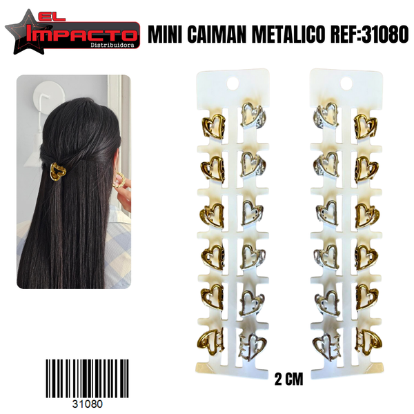 MINI CAIMAN METALICO 31080