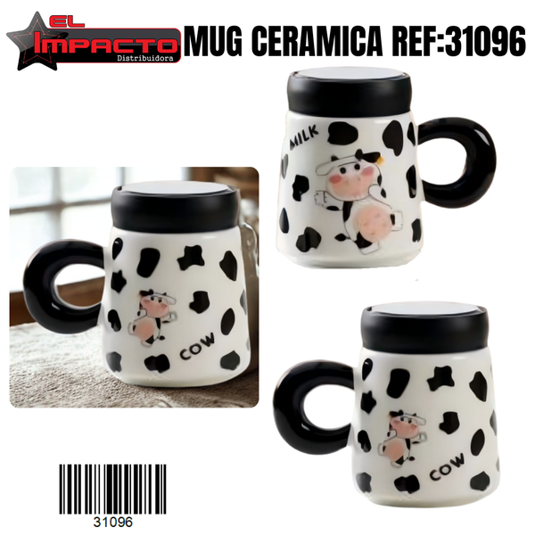 MUG CON TAPA 31096