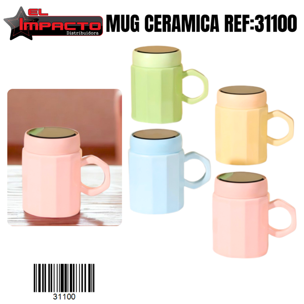MUG CON TAPA 31100