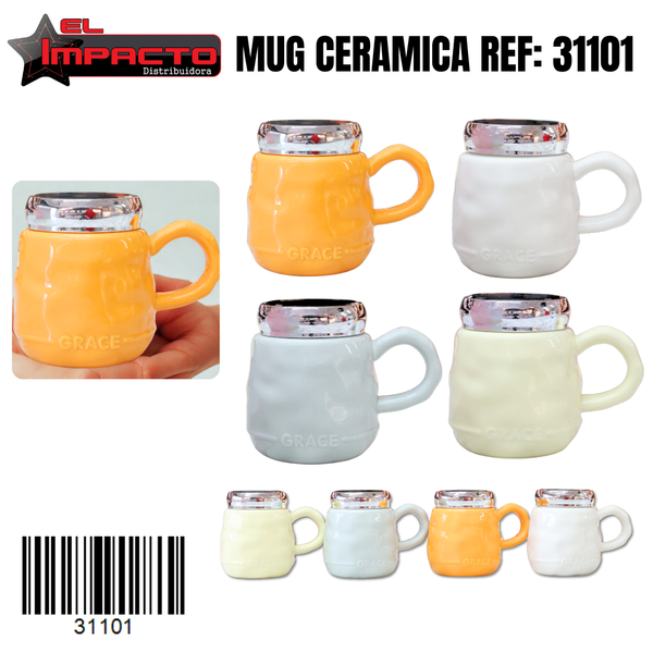 MUG CON TAPA 31101