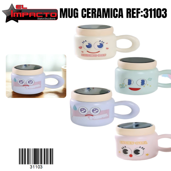 MUG CON TAPA 31103