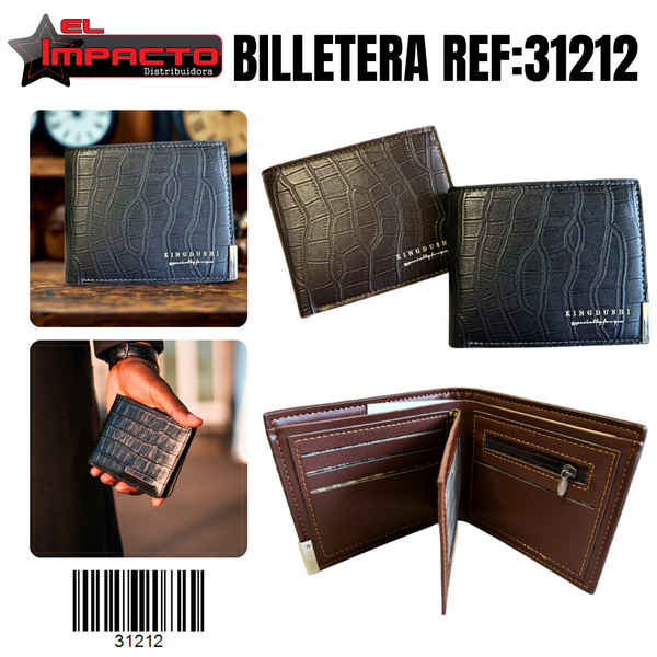 BILLETERA HOMBRE ELEGANCE 31212