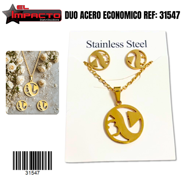 DUO ACERO ECONOMICO 31547