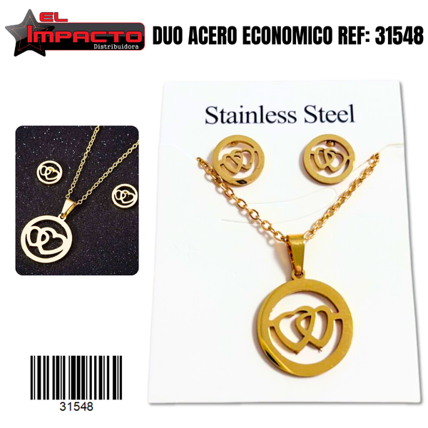 DUO ACERO ECONOMICO 31548