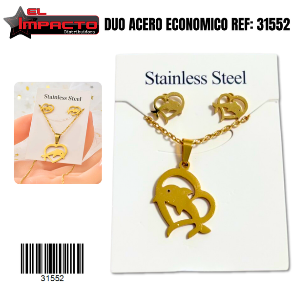 DUO ACERO ECONOMICO 31552