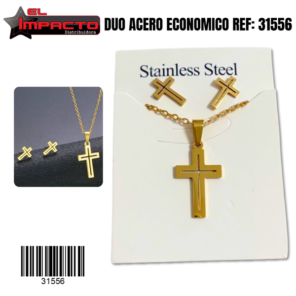 DUO ACERO ECONOMICO 31556