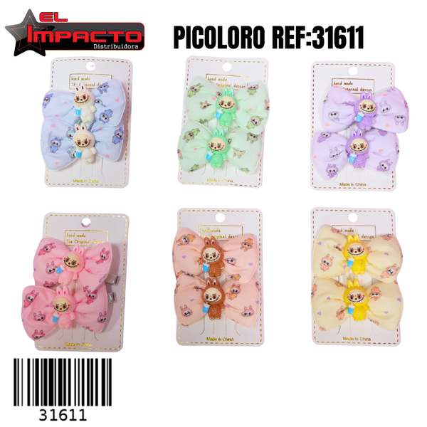 PICOLORO MOÑO x2 31611