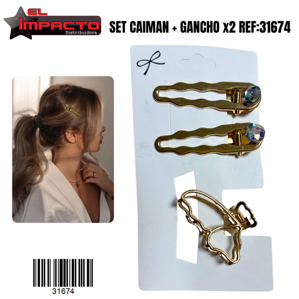 SET CAIMAN 31674