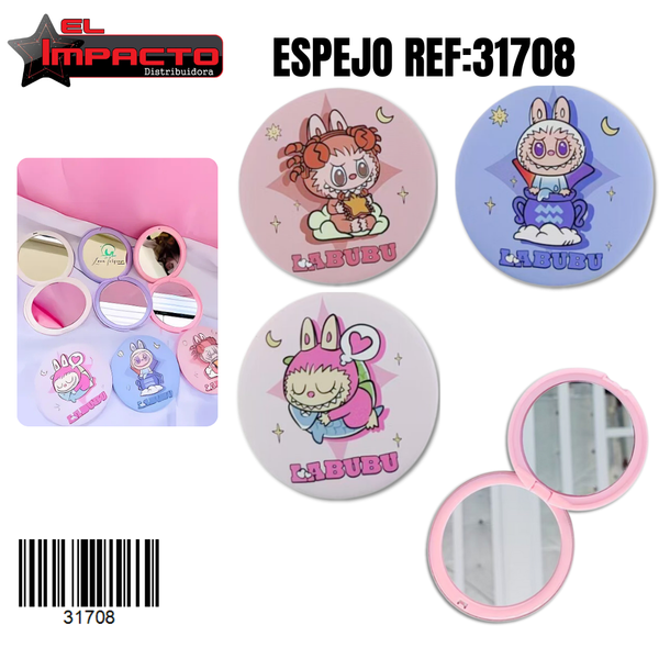 ESPEJO REDONDO x12 31708