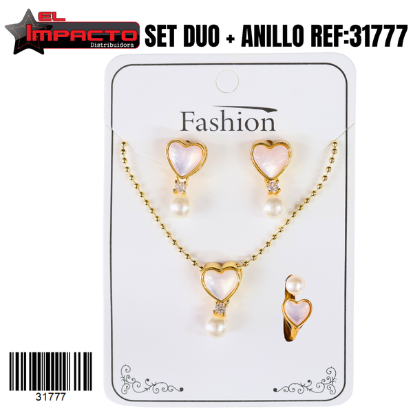 SET DUO + ANILLO 31777