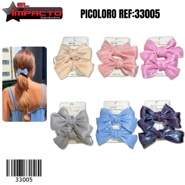 PICOLORO MOÑO x2 33005