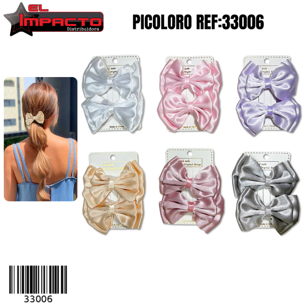 PICOLORO MOÑO x2 33006