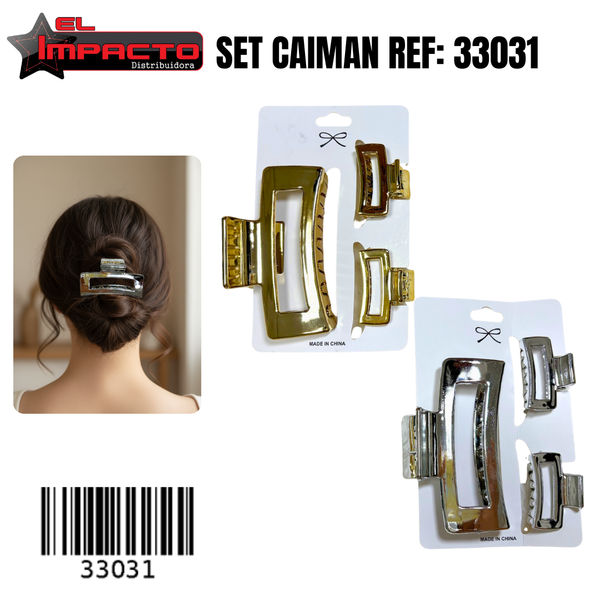 SET CAIMAN PASTA 33031