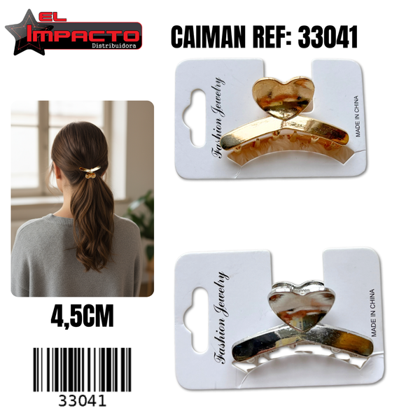 MINICAIMAN METALICO 33041