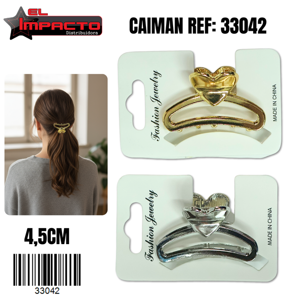 MINICAIMAN METALICO 33042