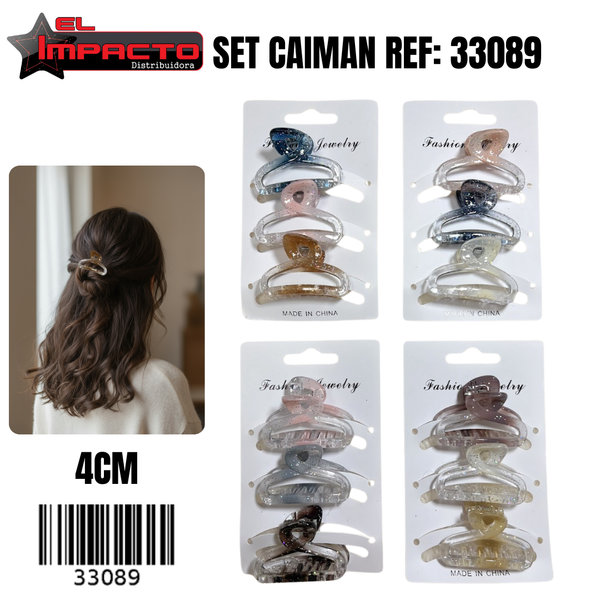 SET CAIMAN PASTA 33089