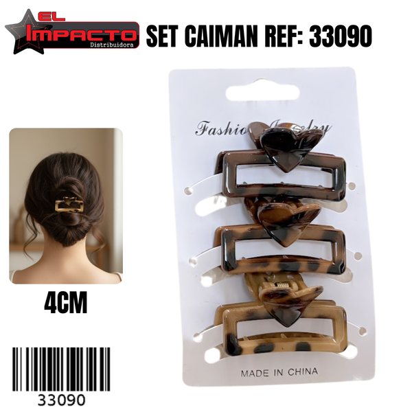 SET CAIMAN PASTA 33090