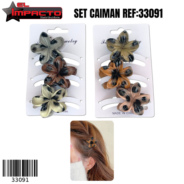 SET CAIMAN PASTA 33091