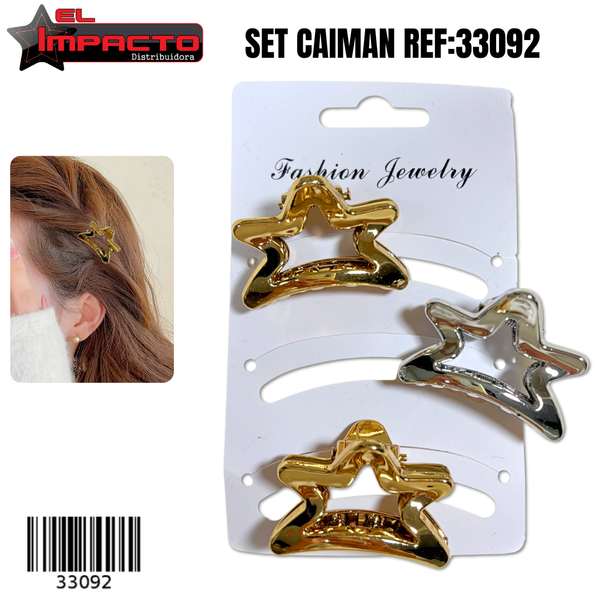 SET CAIMAN PASTA 33092