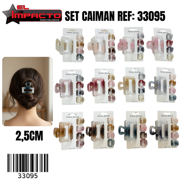 SET CAIMAN PASTA 33095