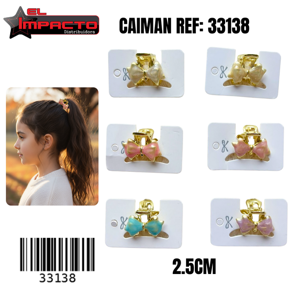 MINICAIMAN METALICO 33138