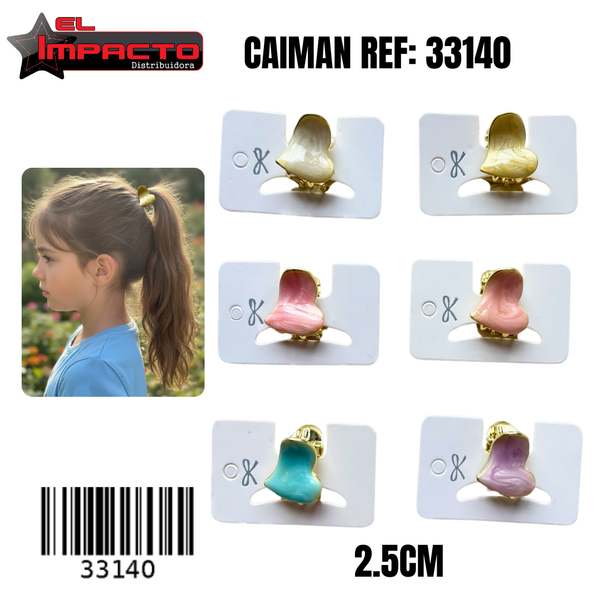 MINICAIMAN METALICO 33140