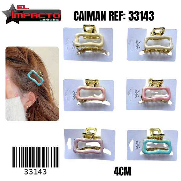 MINICAIMAN METALICO 33143