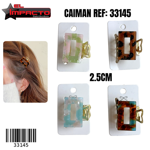 MINICAIMAN METALICO 33145