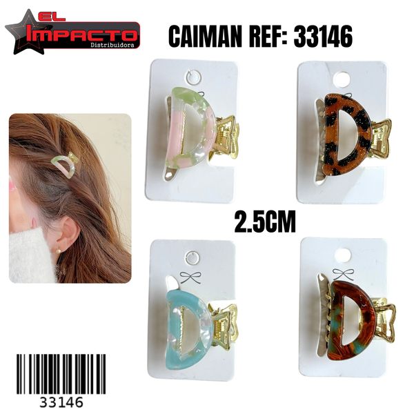 MINICAIMAN METALICO 33146