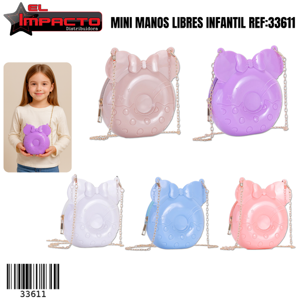 MINI MANOS LIBRES INFANTIL 33611