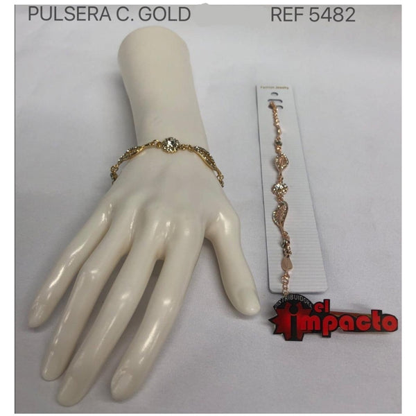 PULSERA COVER GOLD 5482
