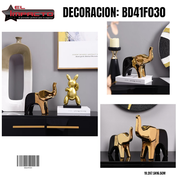DECORACION ELEFANTE x2 BD41F030+038 1