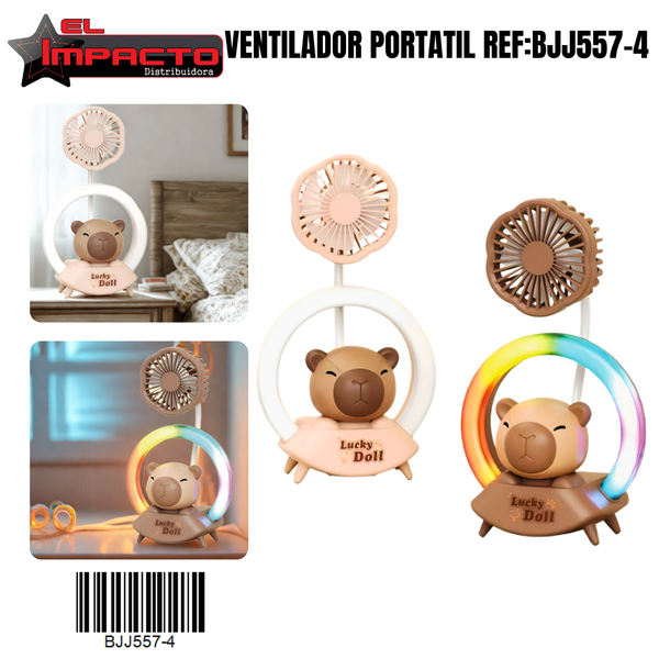 VENTILADOR PORTATIL BJJ557-4