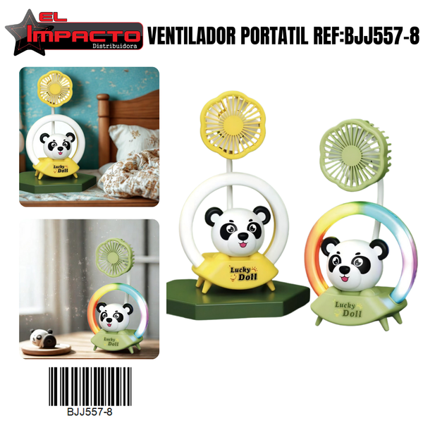 VENTILADOR PORTATIL BJJ557-8