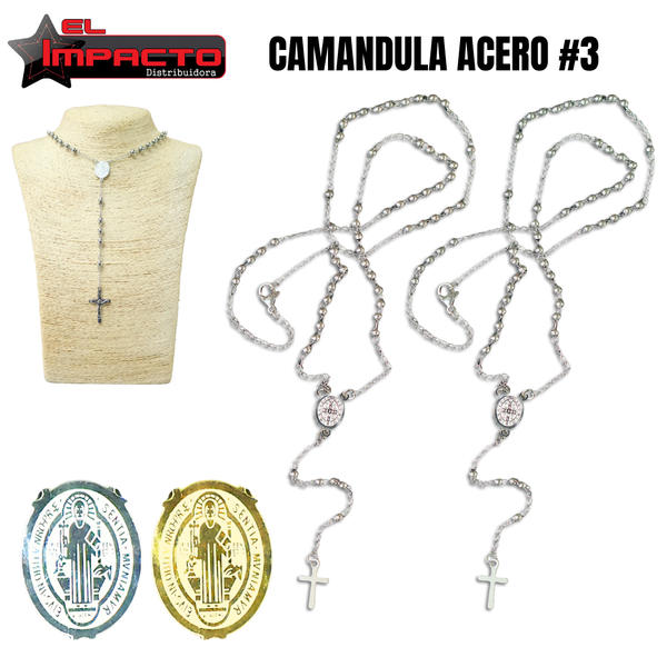 CAMANDULA ACERO #3