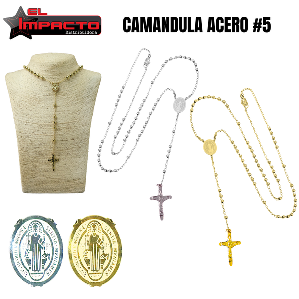 CAMANDULA ACERO #5