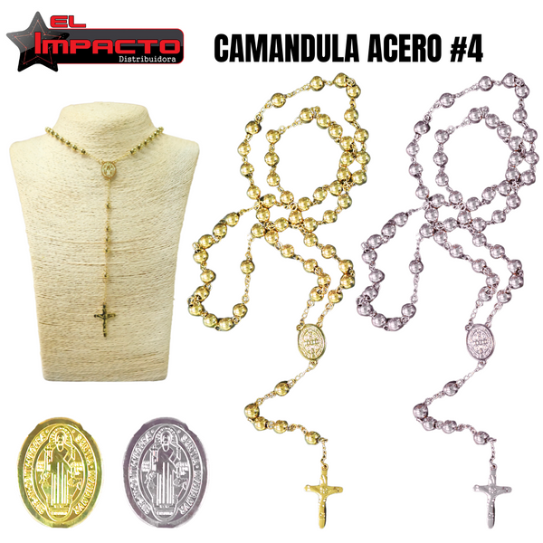 CAMANDULA ACERO #4