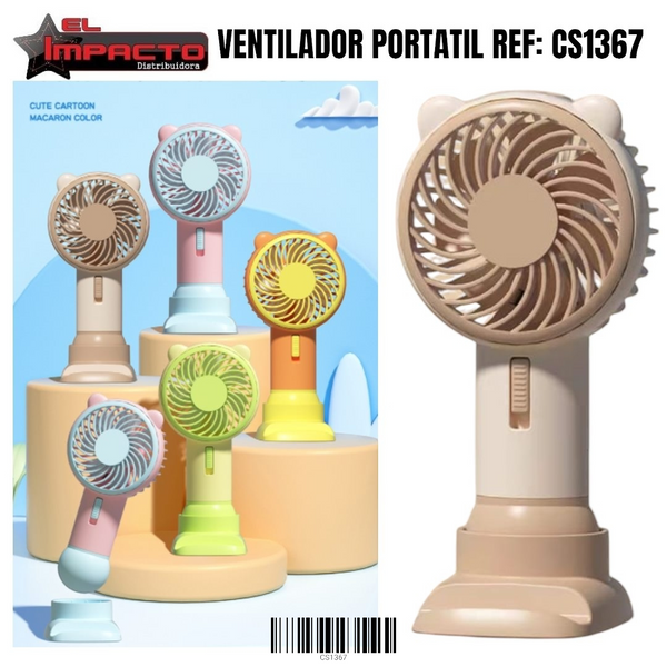 VENTILADOR PORTATIL CS1367