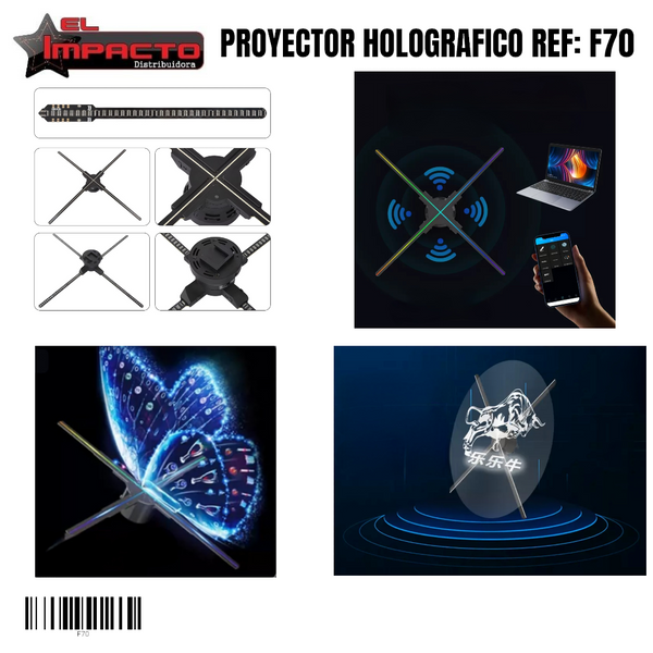 PROYECTOR HOLOGRAFICO F70