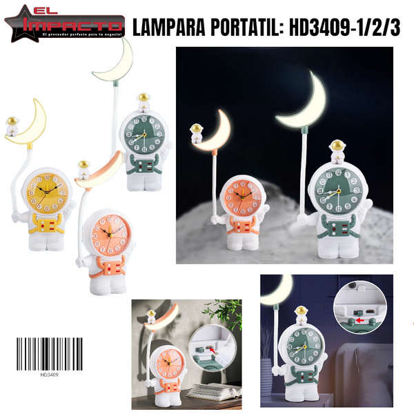LAMPARA PORTATIL HD3409/3408/3410