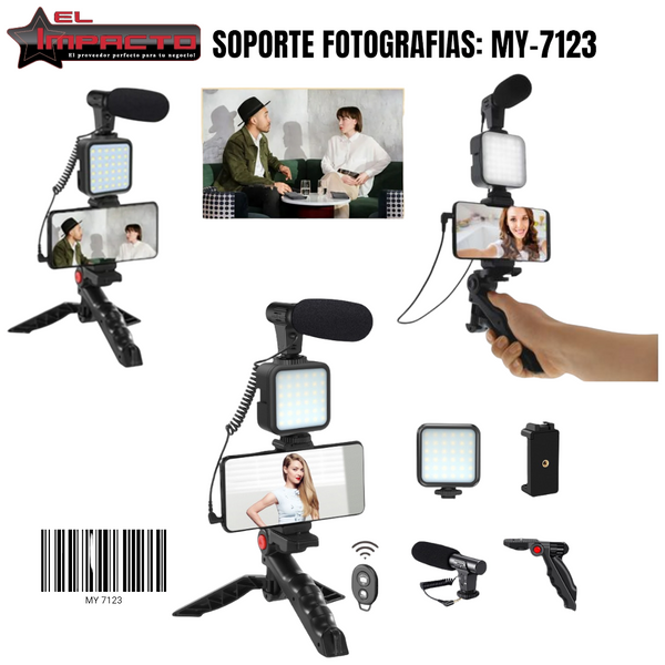 TRIPODE PARA CELULAR MY-7123