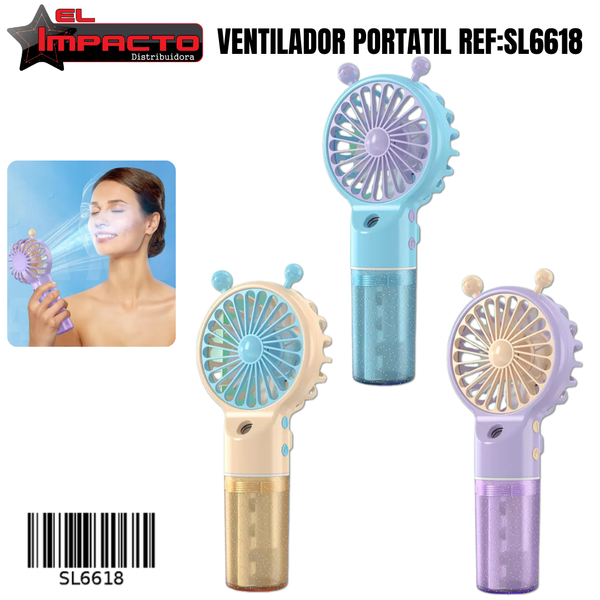 VENTILADOR PORTATIL SL6618